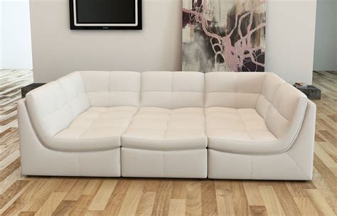 Plus, this couch arrives with complementary throw pillows for added style and support. Lego 6 Piece Modular Sectional (White) by JM Furniture ...