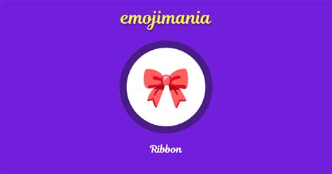 🎀 Ribbon Emoji Copy And Paste Emojimania