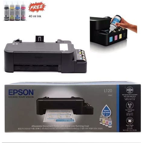 Epson L120 Ink Tank Printer Cod Shopee Philippines