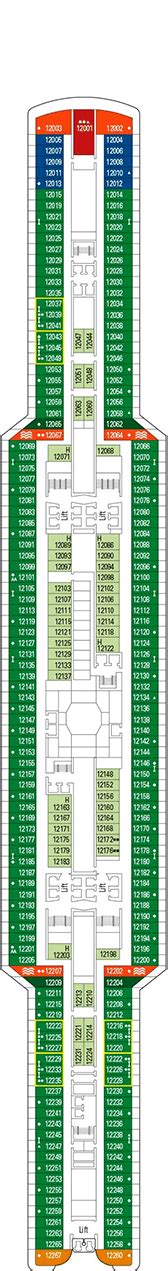 Msc seaside cruise ship deck plans: MSC Seaside Deckplan & Kabinen-Plan