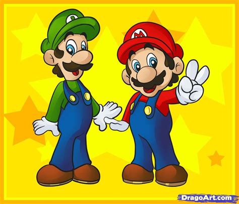 Learn how to draw simple super mario. Pin on Mario And Friends