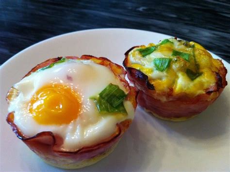 Baked Eggs In Ham Cups Paleo Keto Whole30 Gluten Free Oh Snap