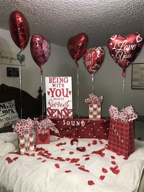 19 best birthday gifts for girlfriend. Valentine's Day surprise for him! 5 Senses! | Diy ...