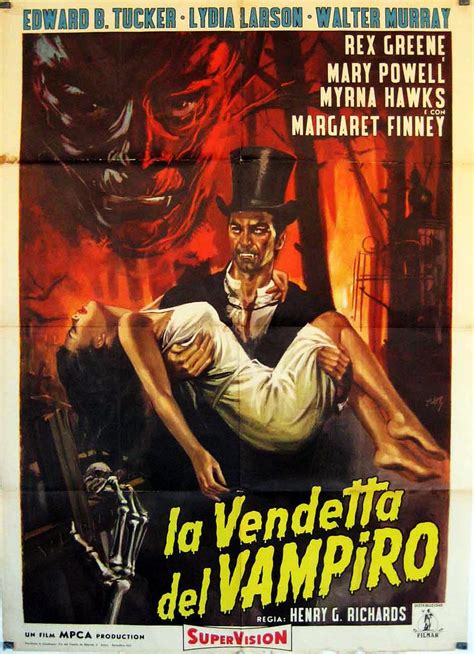 Vendetta Of The Vampire Classic Horror Movies Posters Horror Posters