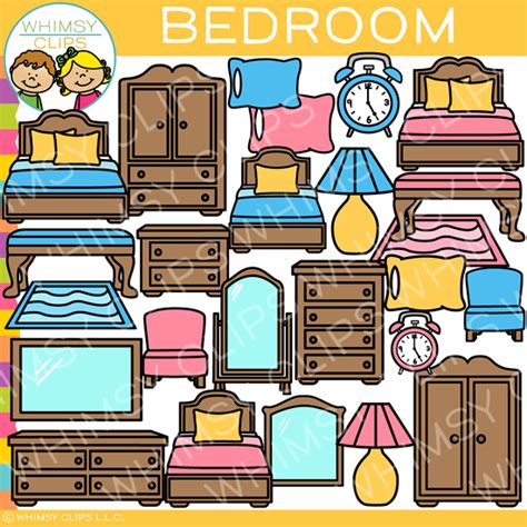 Bed, bed size, bedmaking, bedroom, bedroom furniture sets. Bedroom Furniture Clip Art , Images & Illustrations ...
