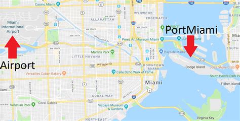 How To Get From Miami Airport Mia To Miami Cruise Port Portmiami 2022