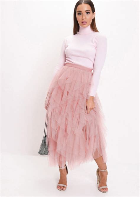 Ruffle Tulle Skirt Ubicaciondepersonascdmxgobmx