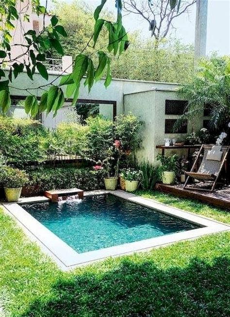 50 Gorgeous Small Swimming Pool Ideas For Small Backyard Small Pool