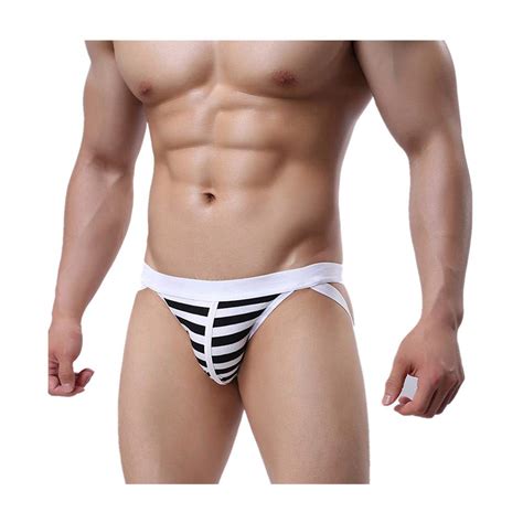 Buy Mens Lingerie Weuie Mens Hot Sexy Jockstrap Underwear Boxer Brief