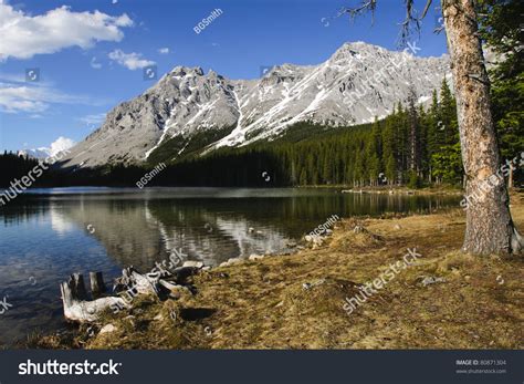Elbow Lake Kananaskis Country Alberta Canada Stock Photo 80871304