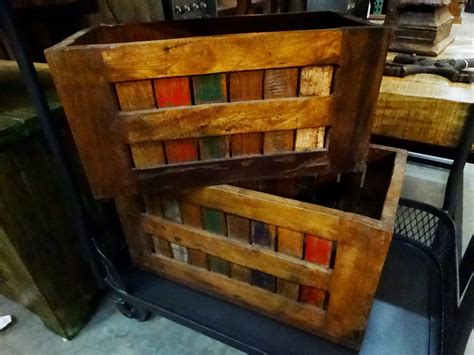 Handmade Appalachian Barnwood Crate Agrohortipbacid