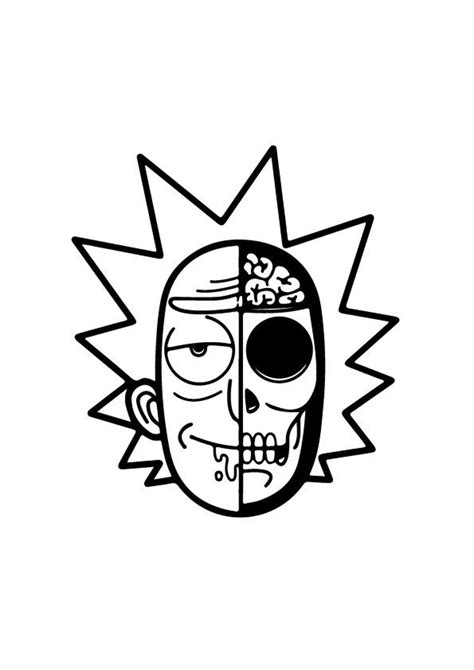 Svg Rick For Cricut Etsy