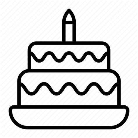 Birthday Cake Candle Sweet Icon Download On Iconfinder