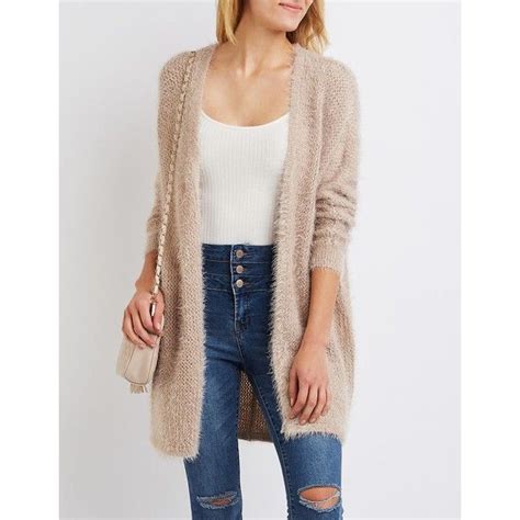 Fuzzy Oversized Dolman Cardigan 27 Liked On Polyvore Featuring Tops