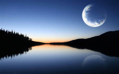 Free Download Wallpapers Moon Nature Wallpapers 1600x1000 For Your