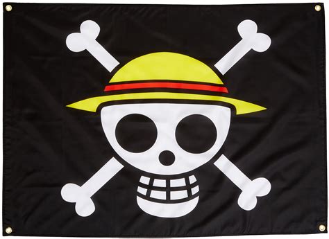 Ge Animation Ge One Piece Luffy S Straw Hat Pirate Flag Multi Colored Buy Online In