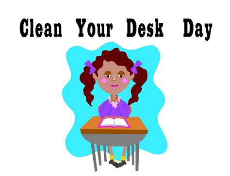 Free Posters And Signs Clean Your Desk