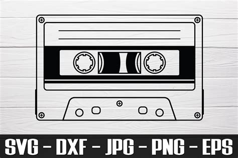 Cassette Tape Svg Png Eps Cassette Tape Clipart 418967 Svgs