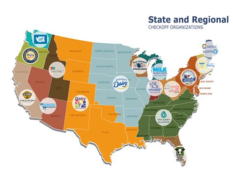 Territory Map American Dairy Association North East