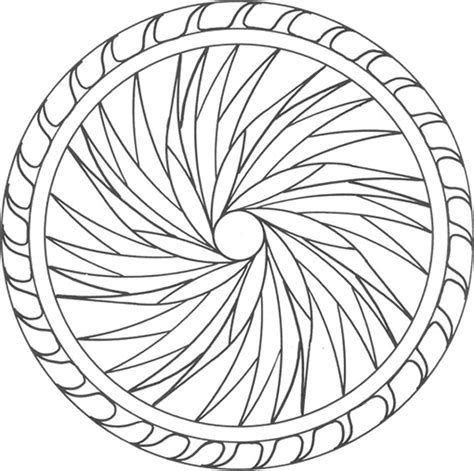 Coloriages pour enfants et adultes sortez vos crayons de couleur, nous avons des tonnes de dessins gratuits à imprimer, télécharger et colorier! Coloriage Image Mandala Facile dessin gratuit à imprimer