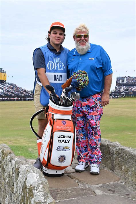 John Daly won the Open Championship in 2008, and is he his son?