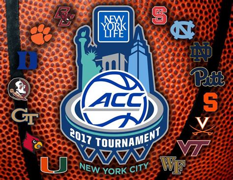 2017 Acc Mens Basketball Tournament Bracket Tv Schedule And Game