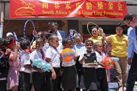 Manenberg School Receives Donation Thanks To Soong Ching Ling Foundation