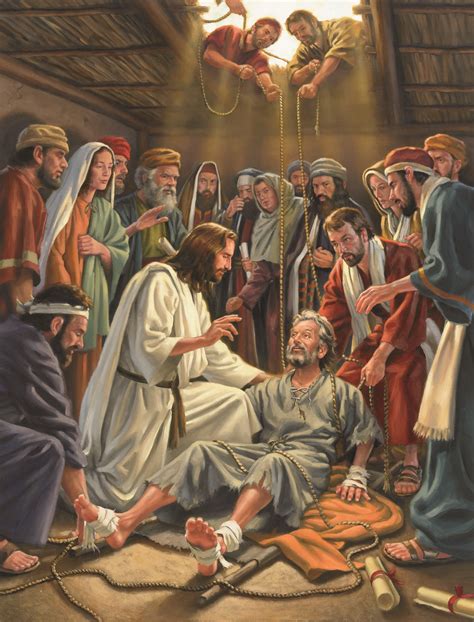 Jesus Healing The Paralytic