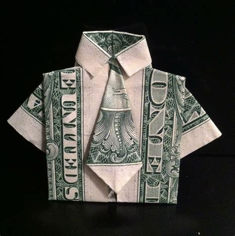 Money Origami · A Piece Of Origami Clothing · Art Papercraft And