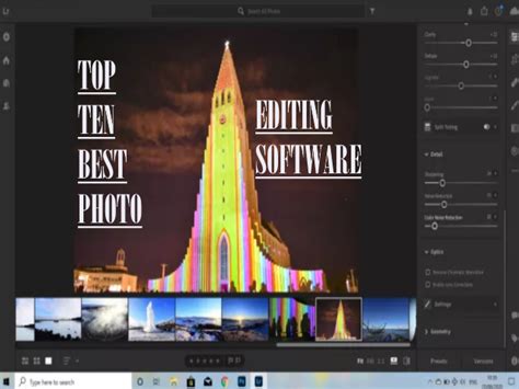 Top Ten Best Photo Editing Software