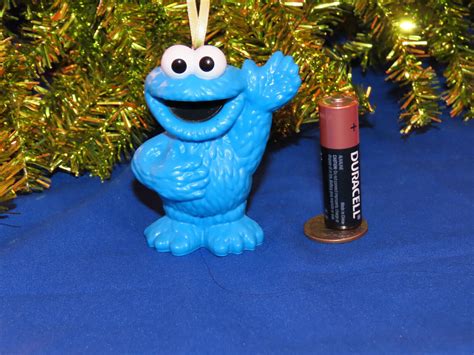 Cookie Monster Sesame Street Christmas Tree Ornament Figure Ebay