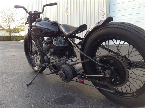 The front and back have a couple missing fins but nothing major. 1940 UA UL ULH Harley Davidson Flathead bobber chopper ...