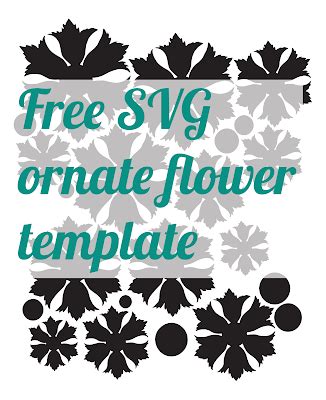You can copy, modify, distribute and perform the work, even for commercial purposes, all without asking permission. Mel Stampz: .....Finally! my free ornate flower cut file ...