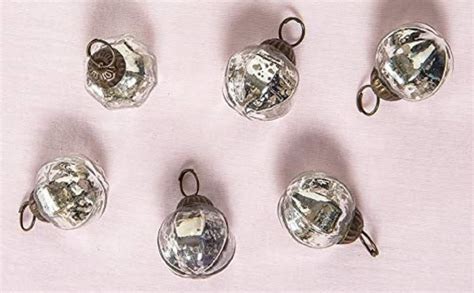 Luna Bazaar Mini Mercury Glass Ball Ornaments 1 To 15