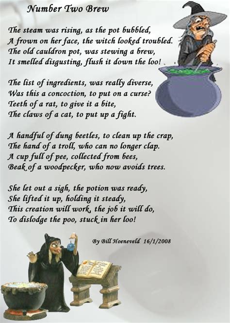 Witches Spells Poems