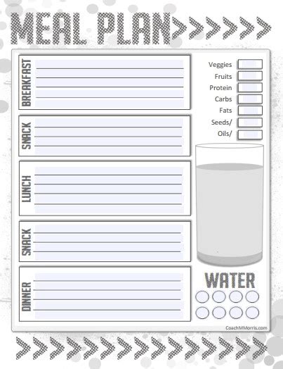 You can & download or print using the browser document. Meal Prep Worksheet