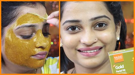 Vlcc Gold Facial Kit Review Gold Facial Kit How To Apply Video Get Parlor Like Facial At