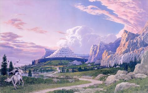 The Wertzone Cities Of Fantasy Minas Tirith The Tower Of Guard