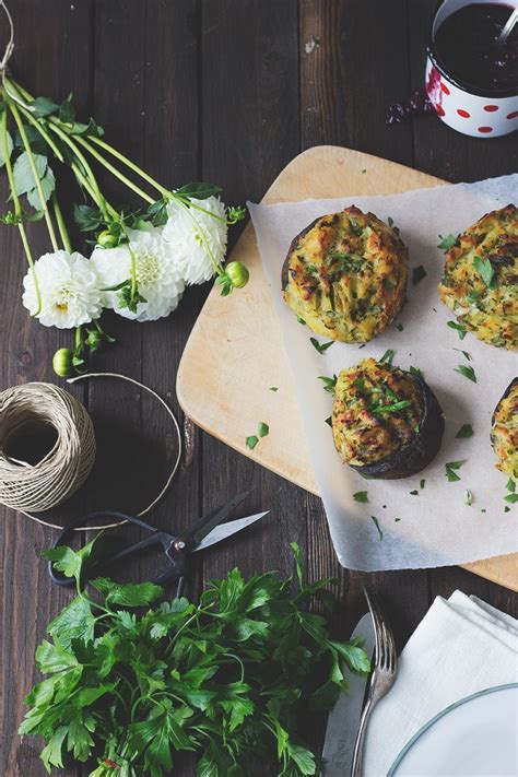 Der portobello pilz ist in deutschland bisher weniger bekannt und daher relativ selten erhältlich. Veggie Grillen: Gefüllte Portobello-Pilze mit Blaubeerchutney