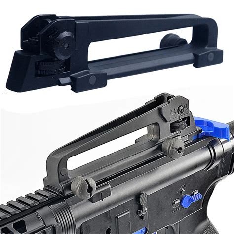 M M AR Detachable Standard Carry Handle Mount Aluminum And Steel Construction Rear