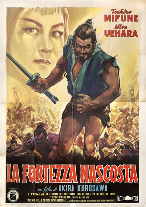 The Hidden Fortress Original 1959 Italian Quattro Fogli Movie Poster Posteritati Movie Poster