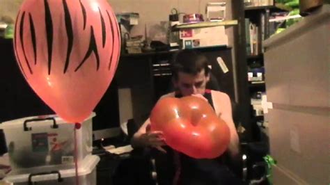 Orange Geo Blossom Balloon Inflation Non Pop Youtube