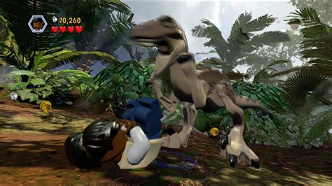 Lego Jurassic World The Raptor Pack Free Play 1080p60hd Youtube