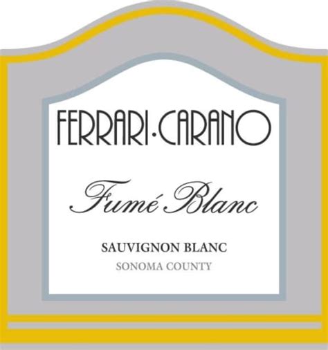 Maybe you would like to learn more about one of these? Ferrari-Carano Fume Blanc 2018 | Wine.com