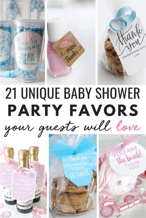 Cheap And Easy Baby Shower Favors
