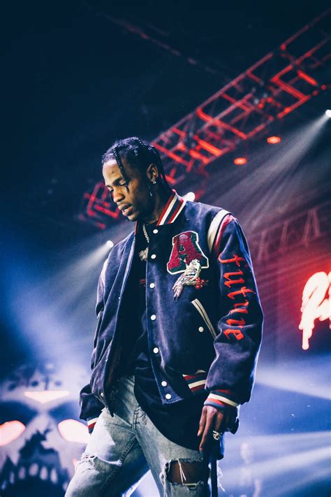 Travis Scott On stage #travisscottwallpapers @shotbyjacques Travis