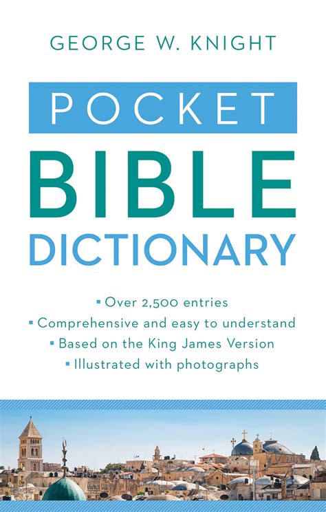 Pocket Bible Dictionary Logos Bible Software