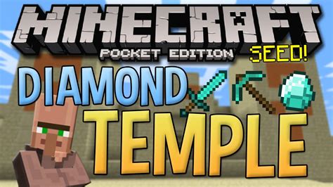 Desert Temple Village Seed With Diamonds Minecraft Pocket Edition