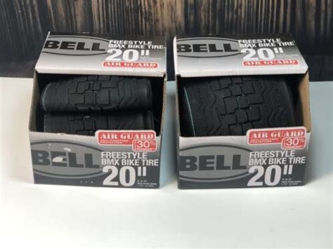 2x Bell 20 Inch X 20 Freestyle Bmx Bike Bicycle Tire New In Box Two
