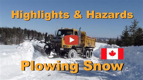 I Plow Snow For The Municipality Here In Nova Scotia Canada Here Are